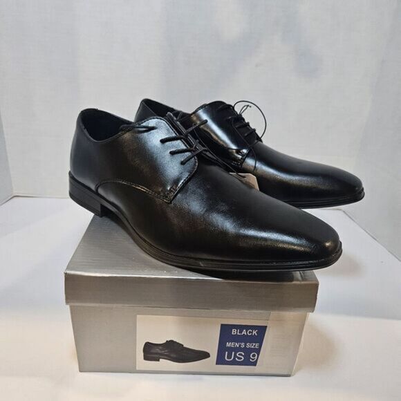 Perry Ellis Men’s Leather Oxford Lace-Up Dress or‎ Casual Shoe Black / Size 9 main image 10